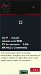 Mobile Screenshot of lan-maniac.com